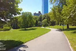 Видео для беговой дорожки Виртуальный забег по Центральному парку Нью Йорк